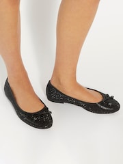 črna - Balerinke Dune London Hallo Charm Trim - Slika 1 iz 6