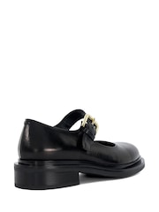 Dune London Black Huckle Mary Jane Shoes - Image 3 of 6