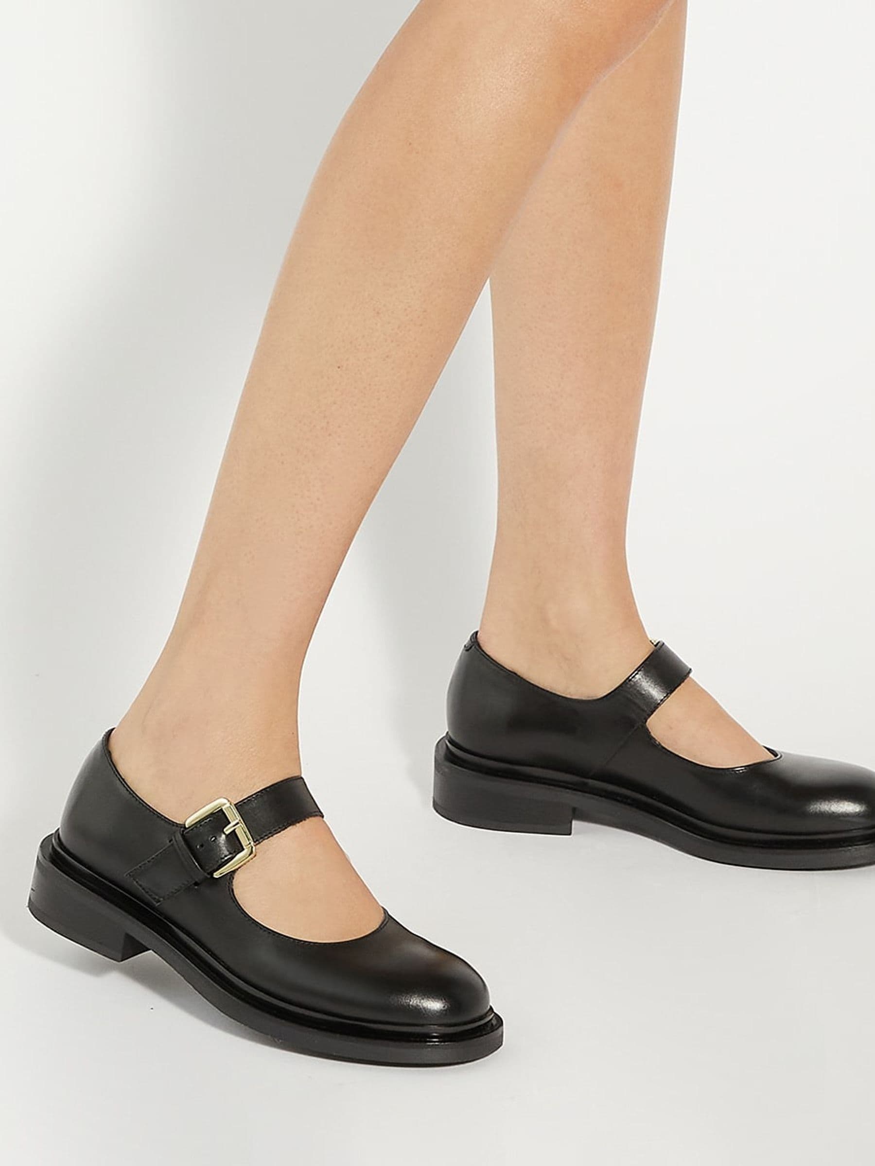 Buy Dune London Black Huckle Mary Jane Shoes from Next Luxembourg