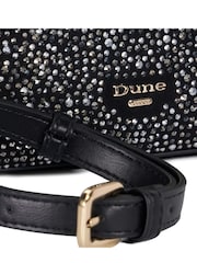 Dune London Coral Black Dinkydenbeigh Mini Branded Handle Tote Bag - Image 4 of 5