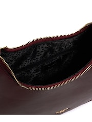 Dune London Burgundy Dedicated Smart Scoop Shoulder Bag - Image 5 of 6