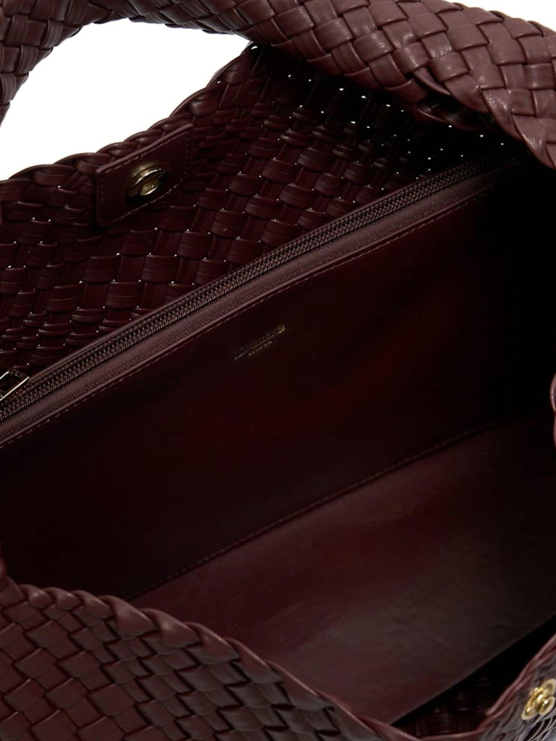 Buy Dune London Burgundy Large Deliberate Woven Slouch Bag from Next Ireland