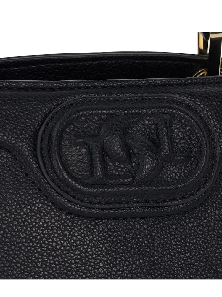 Dune London Black Daily Medium Winged Grab Bag - Image 6 of 6