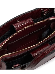 Dune London Purple Dinkydenbeigh Mini Branded Handle Tote Bag - Image 3 of 5