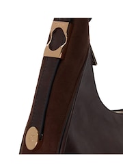 Dune London Brown Dedicated Smart Scoop Shoulder Bag - Image 4 of 5