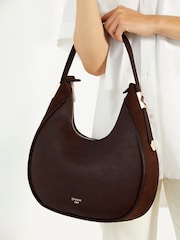 Dune London Brown Dedicated Smart Scoop Shoulder Bag - Image 5 of 5
