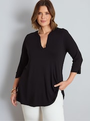 Live Unlimited Black Jersey top - Image 1 of 5