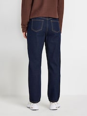 PixieGirl Petite Blue Brown Washed Wide Leg 100% Cotton Jeans - Image 3 of 4