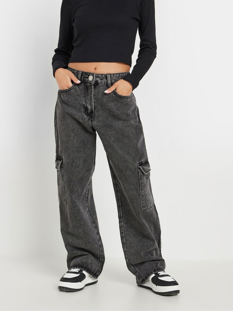 PixieGirl Petite Cargo 100% Cotton Jeans - Imagen 1 de 5 PixieGirl Petite Cargo 100% Cotton Jeans - Imagen 1 de 5