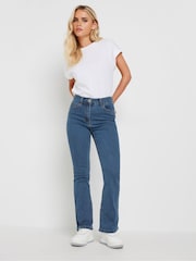 PixieGirl Petite Blue Bootcut 100% Cotton Jeans - Image 2 of 4