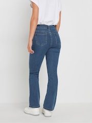 PixieGirl Petite Blue Bootcut 100% Cotton Jeans - Image 3 of 4