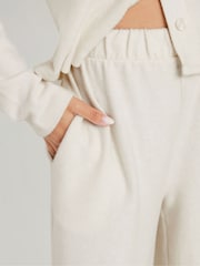 Natural - PixieGirl Petite Cut And Sew Jogger Bottoms - Imagen 3 de 4