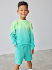 Baker by Ted Baker Ombre Sweatshirt And Shorts Set - Image 1 of 11