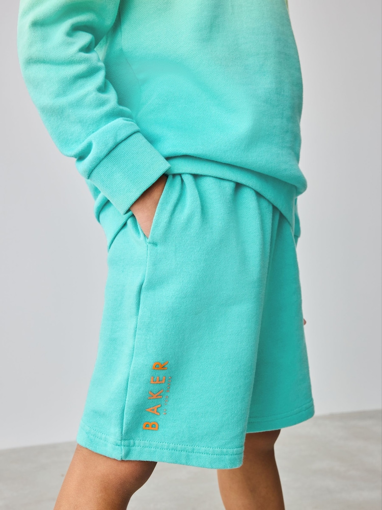 Baker by Ted Baker Ombre Sweatshirt And Shorts Set - Image 5 of 11