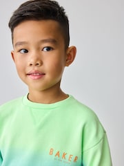 Baker by Ted Baker Ombre Sweatshirt And Shorts Set - Image 6 of 11
