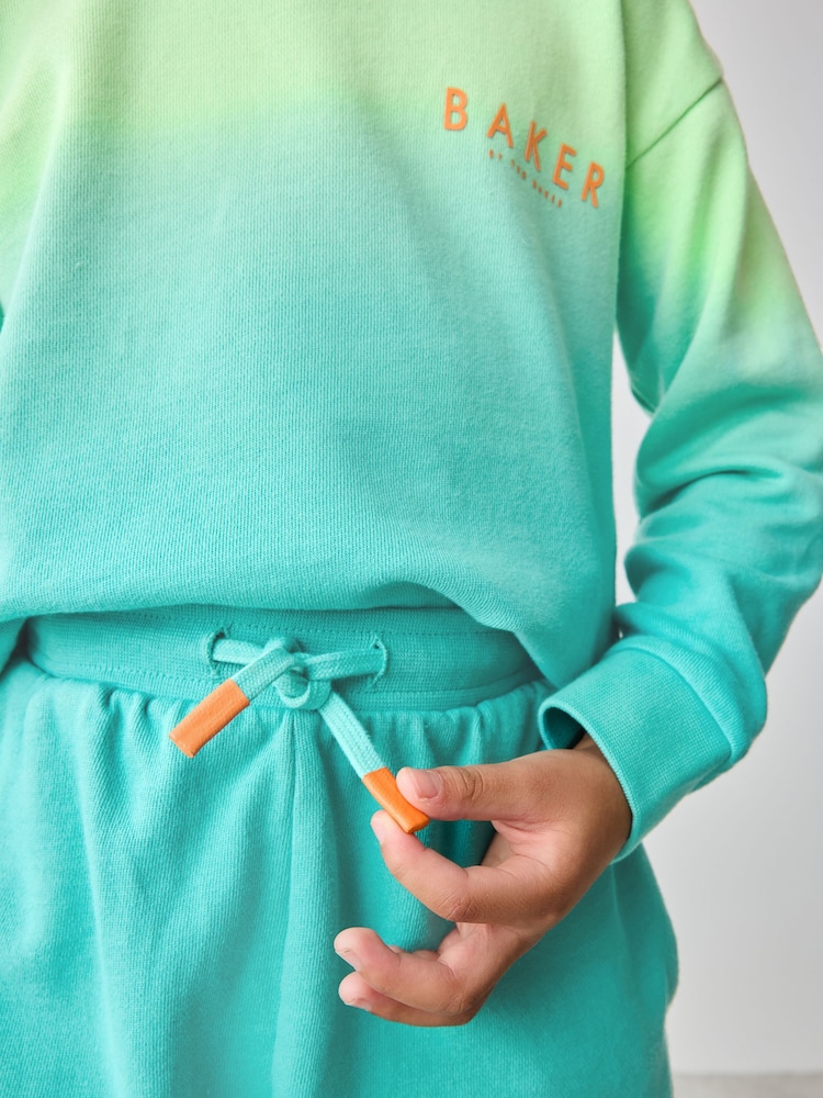 Baker by Ted Baker Ombre Sweatshirt And Shorts Set - Image 7 of 11