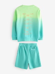 Baker by Ted Baker Ombre Sweatshirt And Shorts Set - Image 9 of 11