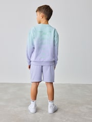 Baker by Ted Baker Ombre Sweatshirt And Shorts Set - Image 3 of 12