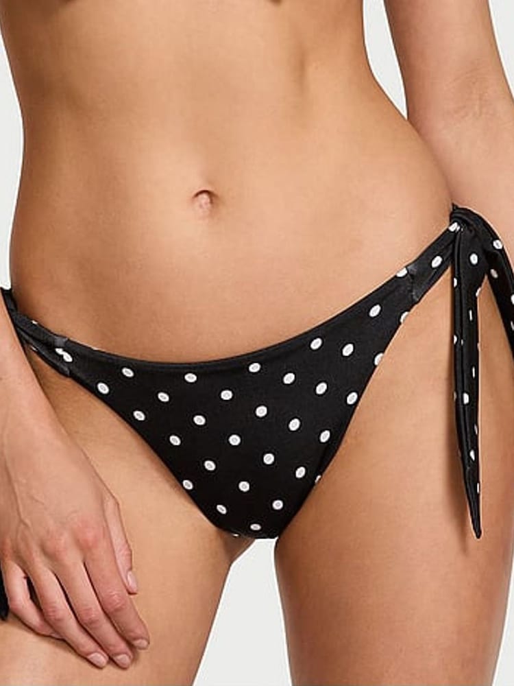 Met zwarte en wite stippen - Victoria's Secret bikinibroekje - Image 1 of 4