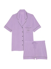 Victoria's Secret Charmed Violet Purple Modal Short Pyjama Set - Image 3 of 3