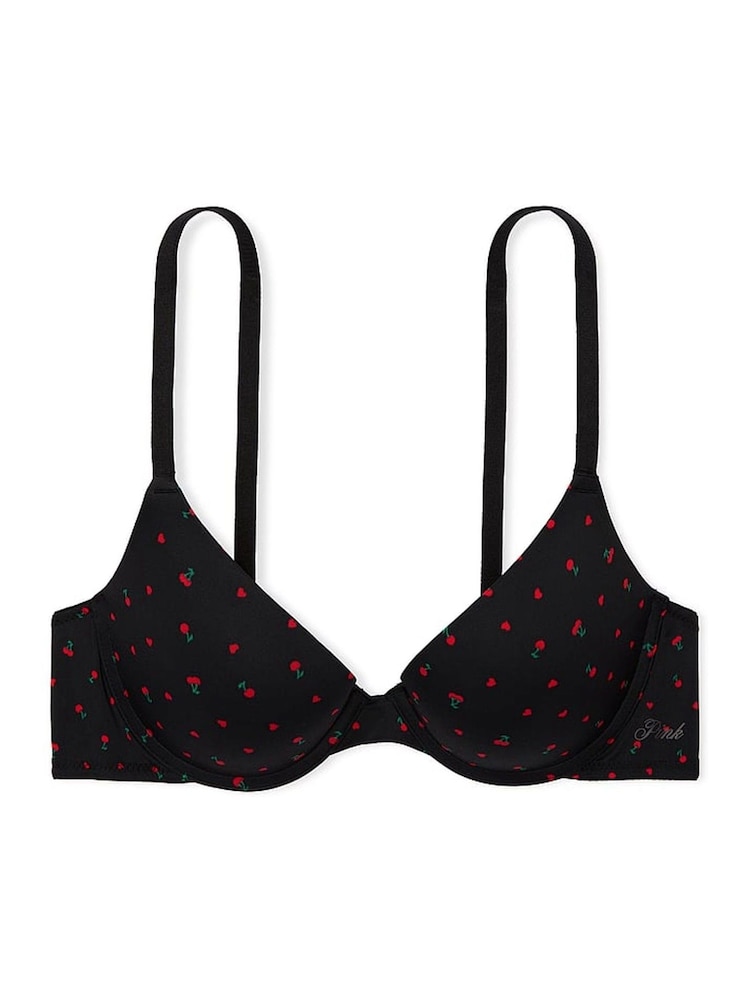 Victoria's Secret PINK Black Cherry Push Up Bra - Image 3 of 3 Victoria's Secret PINK Black Cherry Push Up Bra - Image 3 of 3