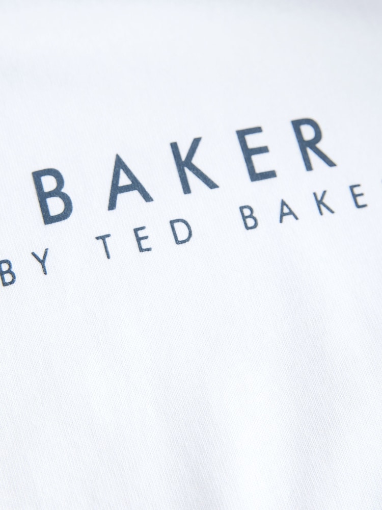 Baker by Ted Baker Textured Shirt T-Shirt and Shorts Set - Image 11 of 12
