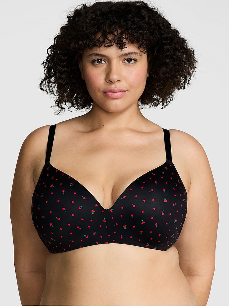 Victoria's Secret PINK Black Cherry Push Up Bra - Image 1 of 3