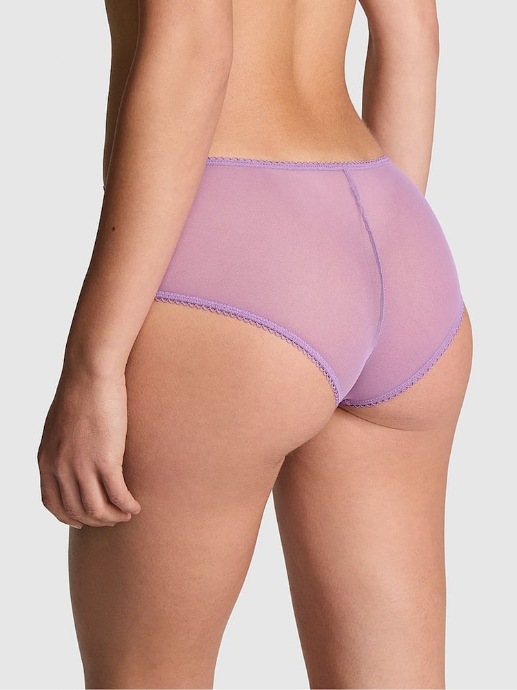 Grape Taffy paars - Victoria's Secret roze kanten slipje - Image 2 of 3