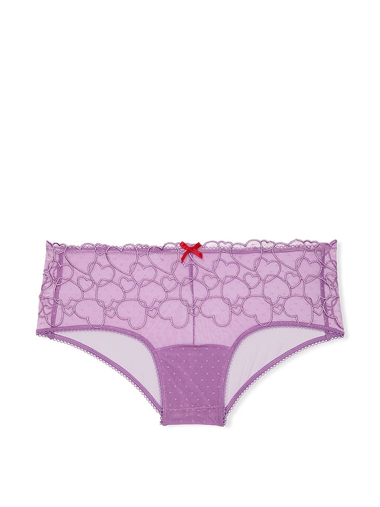 Grape Taffy paars - Victoria's Secret roze kanten slipje - Image 3 of 3