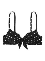 Met zwarte en wite stippen - Victoria's Secret bikinitop met strik - Image 4 of 4