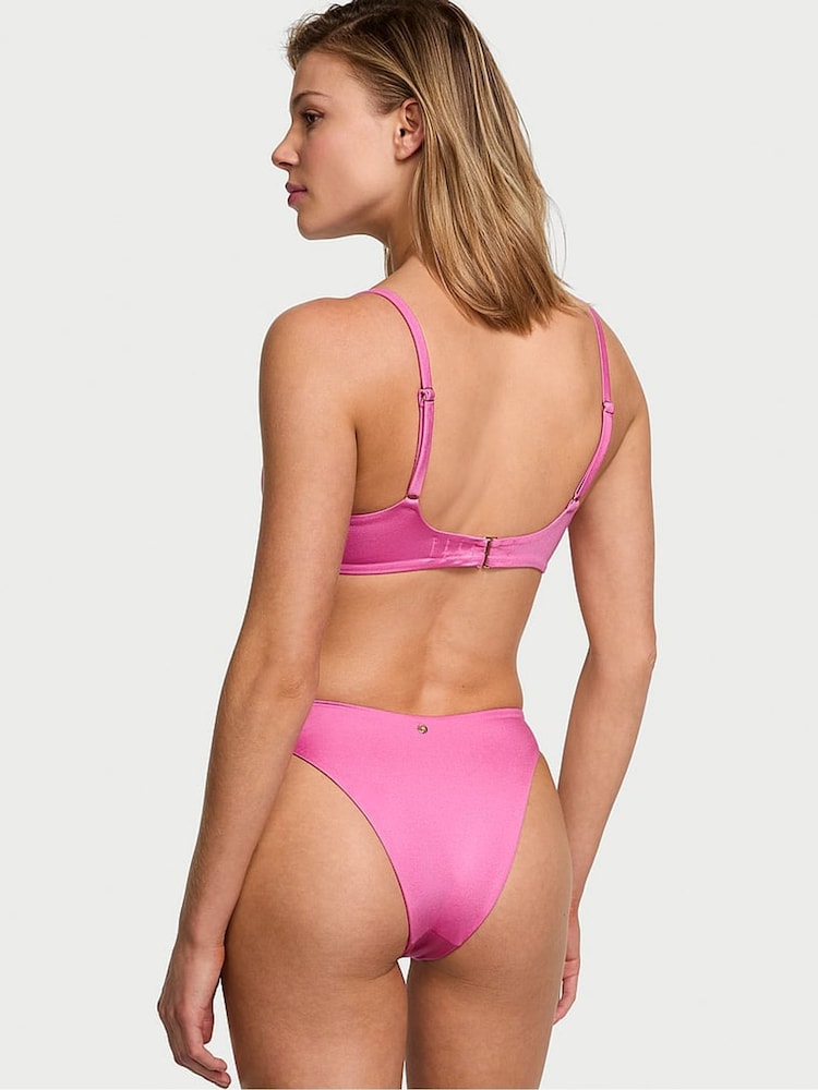 Nieuw pioenroze - Victoria's Secret bikinitop met strik - Image 2 of 3