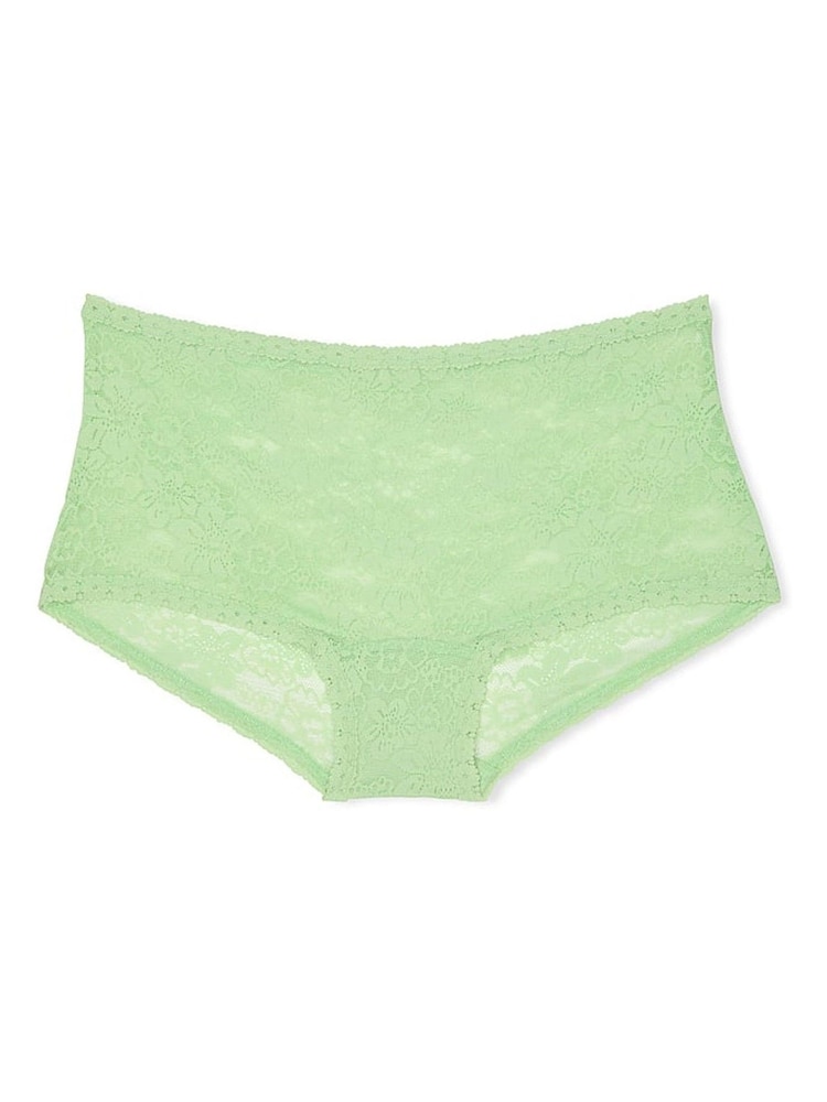 Lichtgroen - Victoria's Secret PINK Kanten slipje met bloemenprint - Image 2 of 3