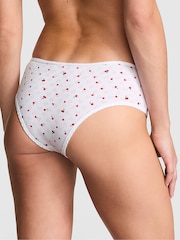 Victoria's Secret PINK White Cherry Cheeky Cotton Knickers - Image 2 of 3
