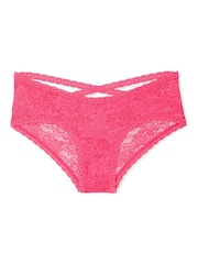 Dubbele bubbel roze - Victoria's Secret PINK Kanten slipje met bloemenprint - Image 3 of 3