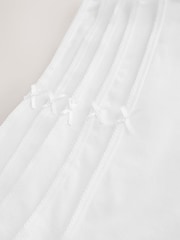 White Full Brief Rich Knickers 5 Pack - Image 3 of 7