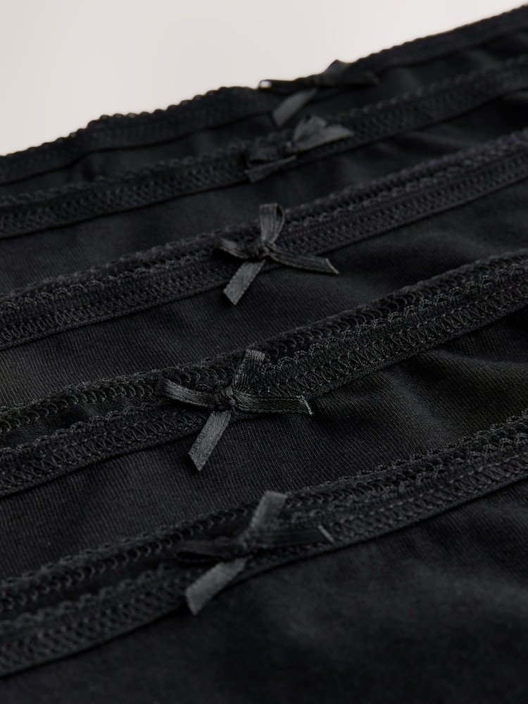 Noir - Lot de 5 culottes riches - Image 11 of 12