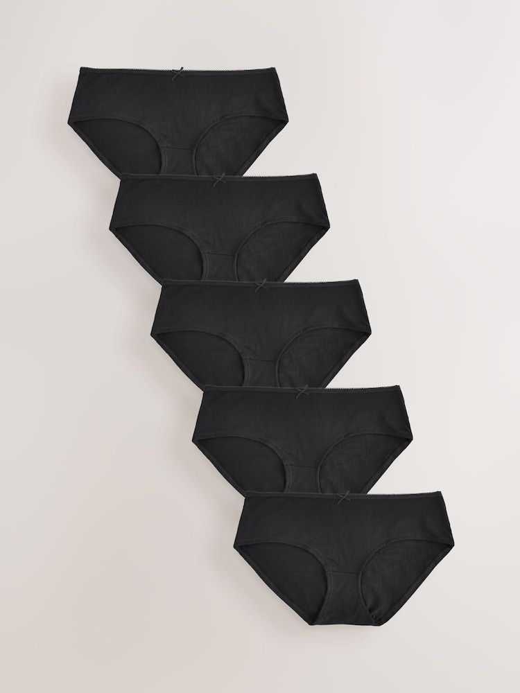 Zwart - Rich Knickers 5 Pack - Image 1 of 7