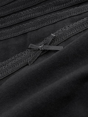 Black Bikini Rich Knickers 5 Pack - Image 6 of 6
