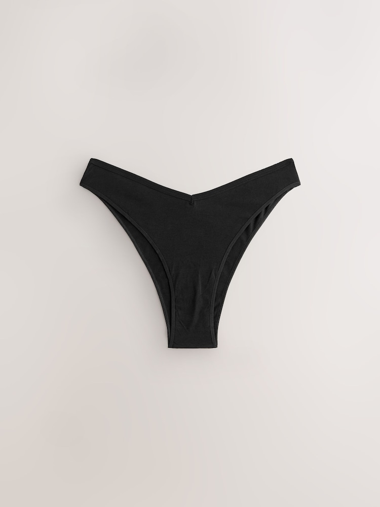 Noir - Lot de 5 culottes riches - Image 5 of 7