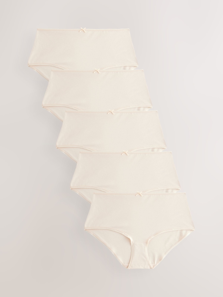 Rose Nude - Lot de 5 culottes riches - Image 1 of 4