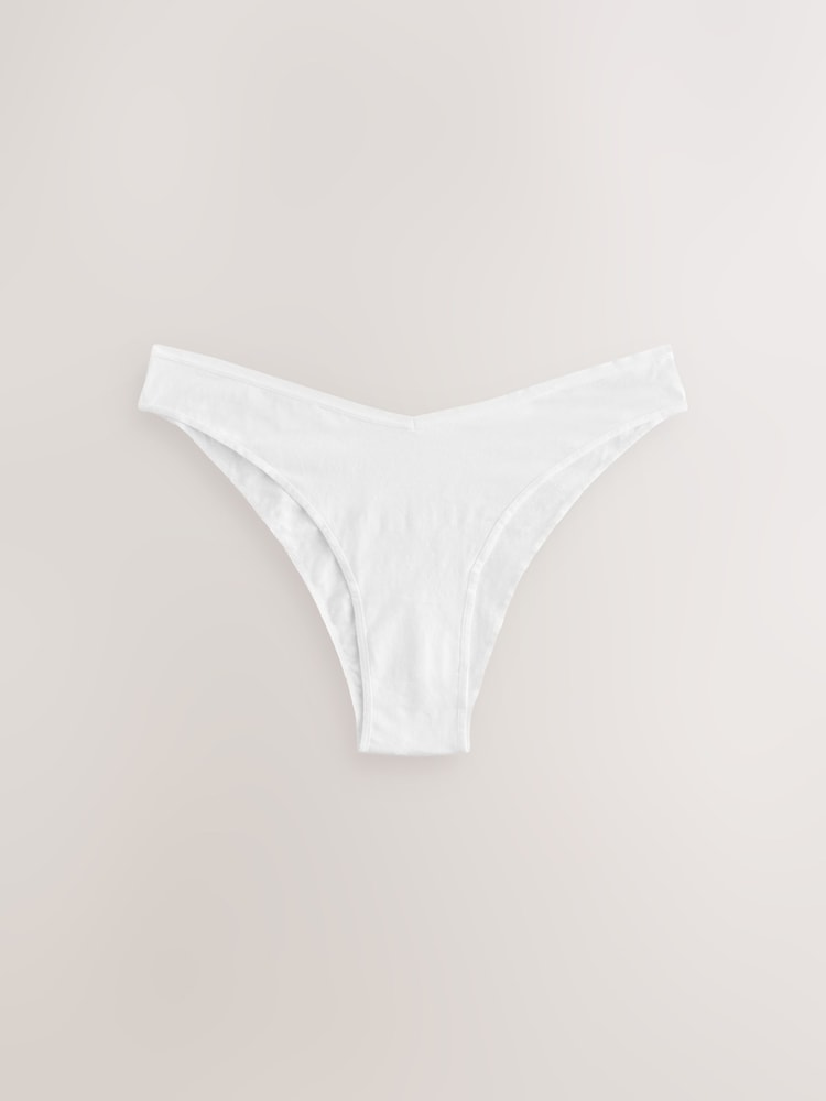 Noir/Blanc/Nu - Lot de 5 culottes riches - Image 4 of 8