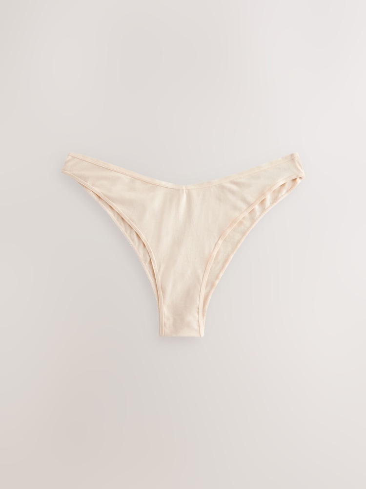 Noir/Blanc/Nu - Lot de 5 culottes riches - Image 6 of 8