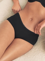 Black Midi Rich Knickers 5 Pack - Image 2 of 5