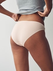 Pastel Rose Nude High Leg Rich Knickers 5 Pack - Image 2 of 11