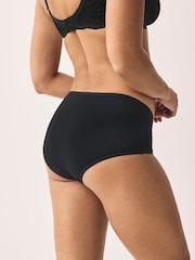 Black/White/Pastel Rose Nude Midi Rich Knickers 5 Pack - Image 4 of 9