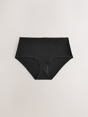 Black/White/Pastel Rose Nude Midi Rich Knickers 5 Pack - Image 5 of 9