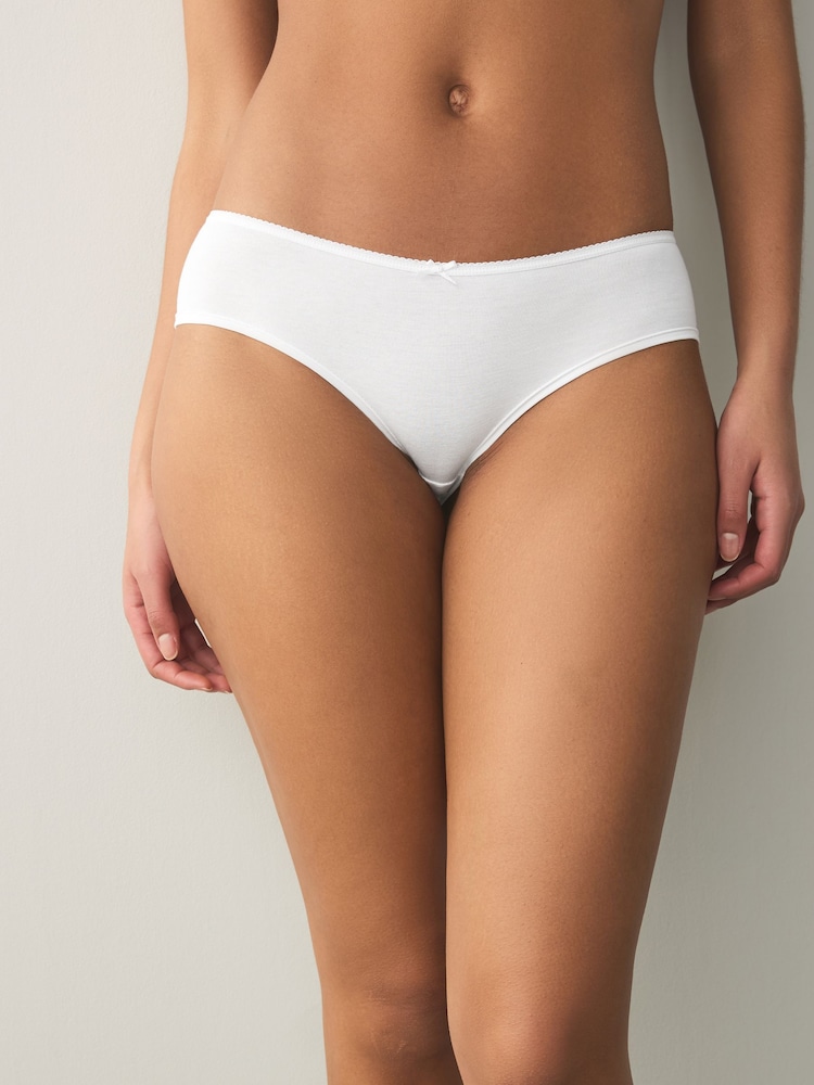 Zwart/pastelroze huidskleur/wit - Rich Knickers 5 Pack - Image 2 of 7