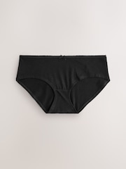 Zwart/pastelroze huidskleur/wit - Rich Knickers 5 Pack - Image 6 of 7
