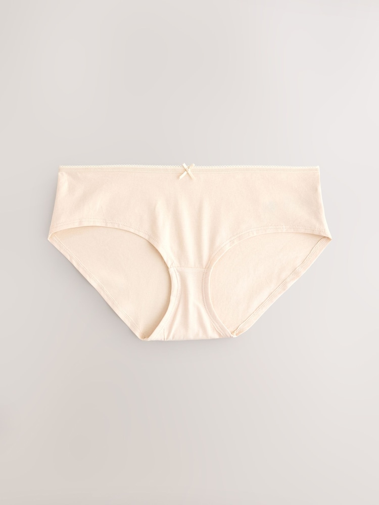 Zwart/pastelroze huidskleur/wit - Rich Knickers 5 Pack - Image 7 of 7