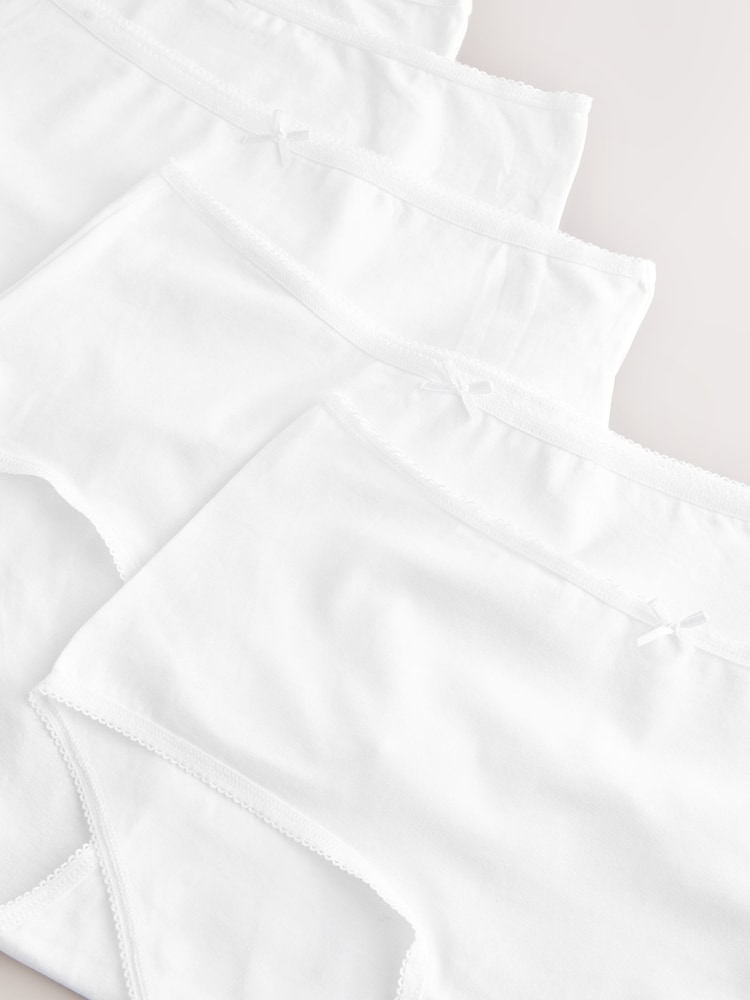 Blanc - Lot de 5 culottes riches - Image 6 of 7